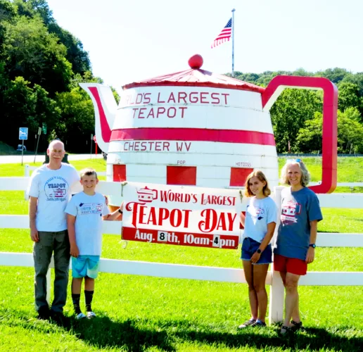Chester to celebrate “World’s Largest Teapot” Aug. 8